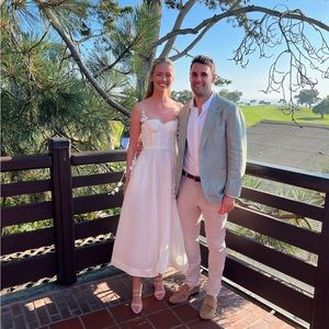 Zimmermann midi wonderland corset dress size Zimmermann 0